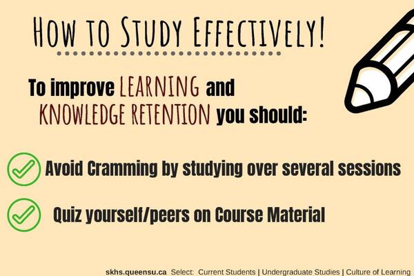 How to Study Effectively