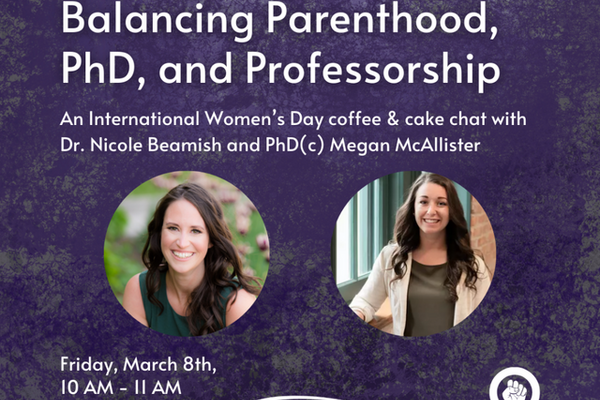 International Women’s Day coffee & cake chat – Women in Academia: Balancing Parenthood, PhD, and Professorship