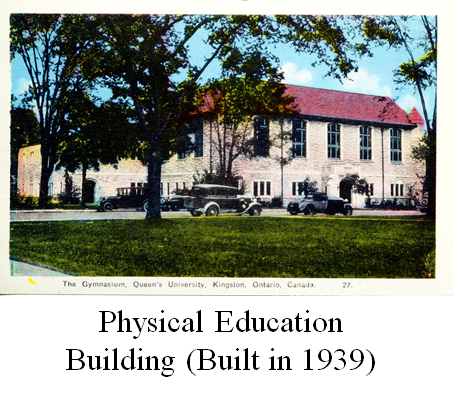 3rd Location PhysEd Building Built in 1939