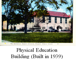 3rd Location PhysEd Building Built in 1939