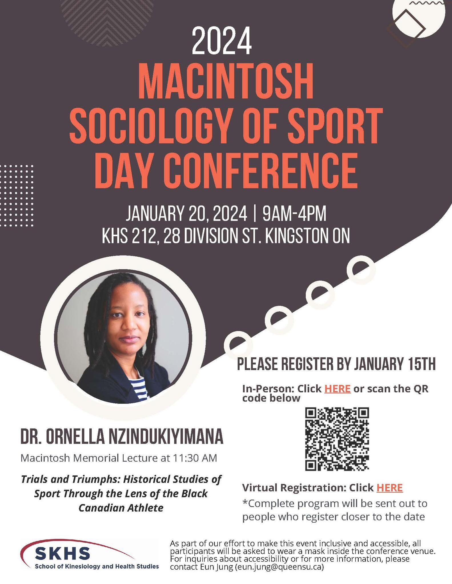 20th Annual Macintosh Sociology of Sport Day Conference