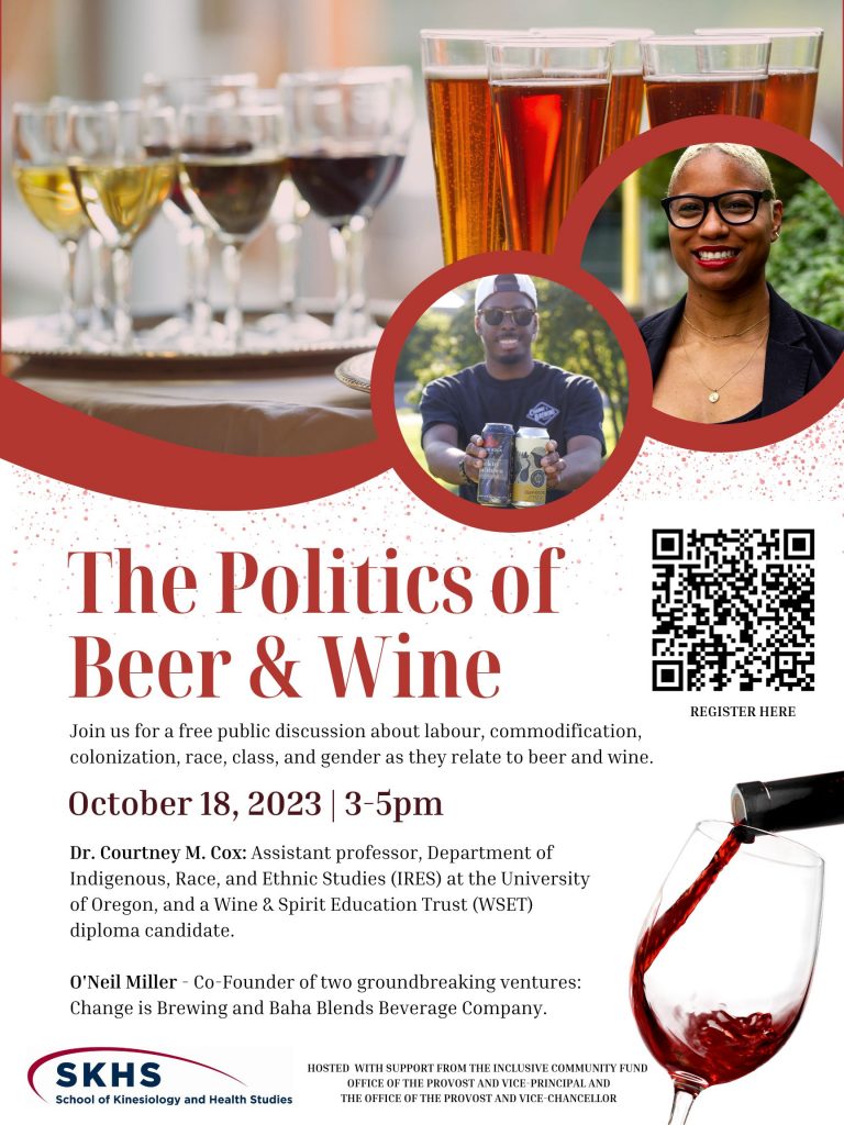 Public Discussion: The Politics of Beer & Wine