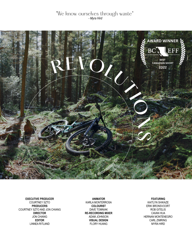 Dr. Courtney Szto’s film “Revolutions” wins Best Canadian Short at the 2022 BC Environmental Film Festival