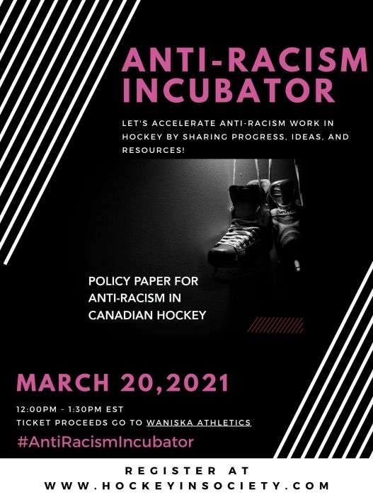 Anti-Racism Incubator Flyer