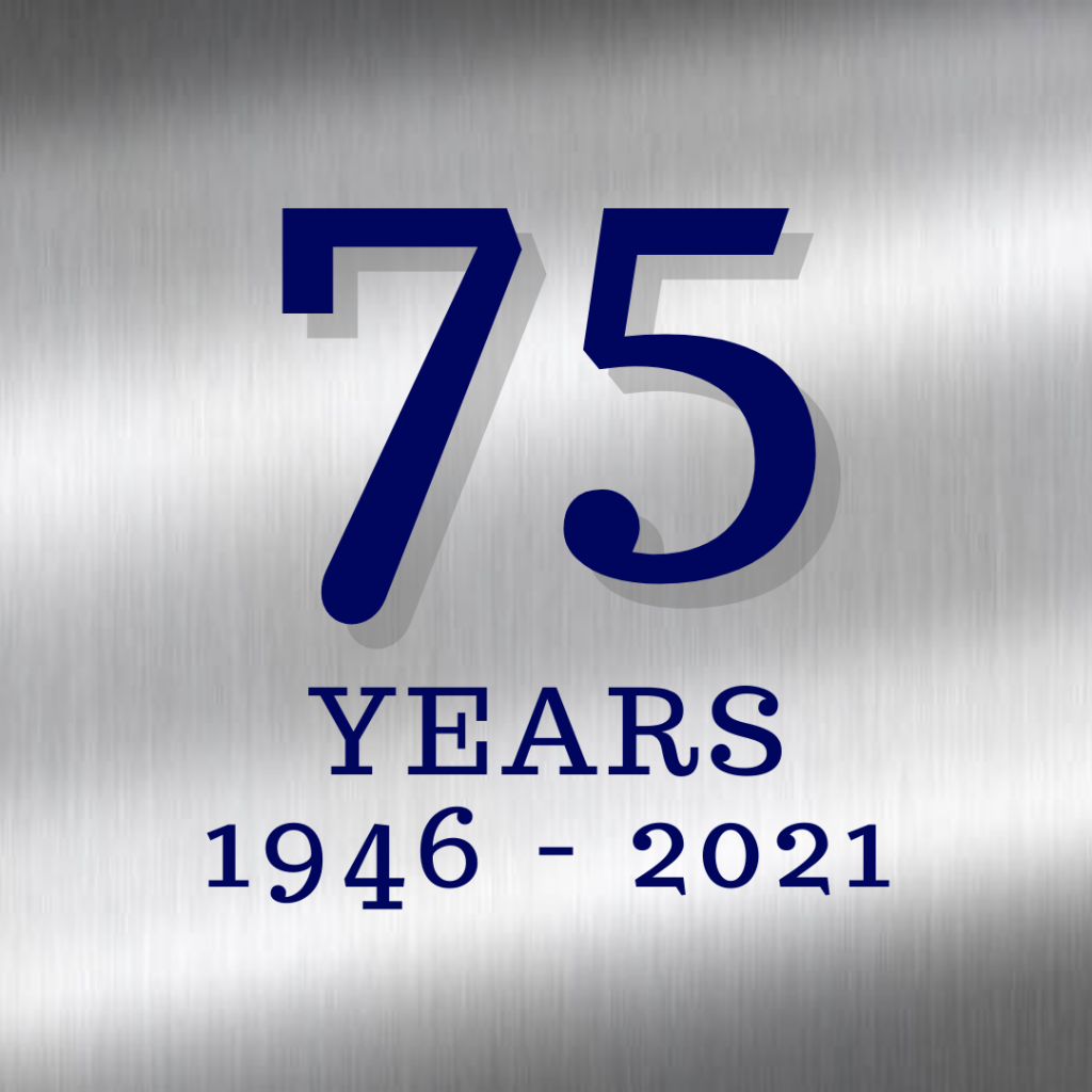 75 Years SKHS logo