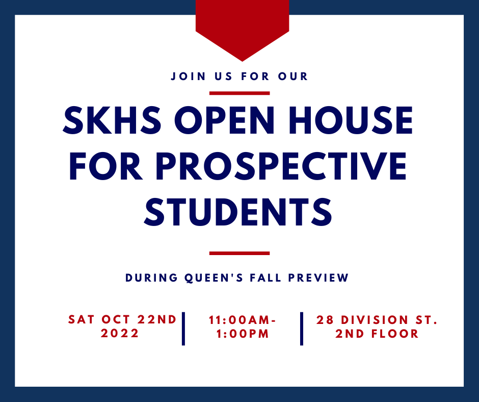 Invitation to the SKHS Open House on October 22nd